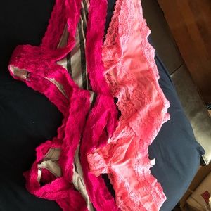 4 panties xs Victoria Secret